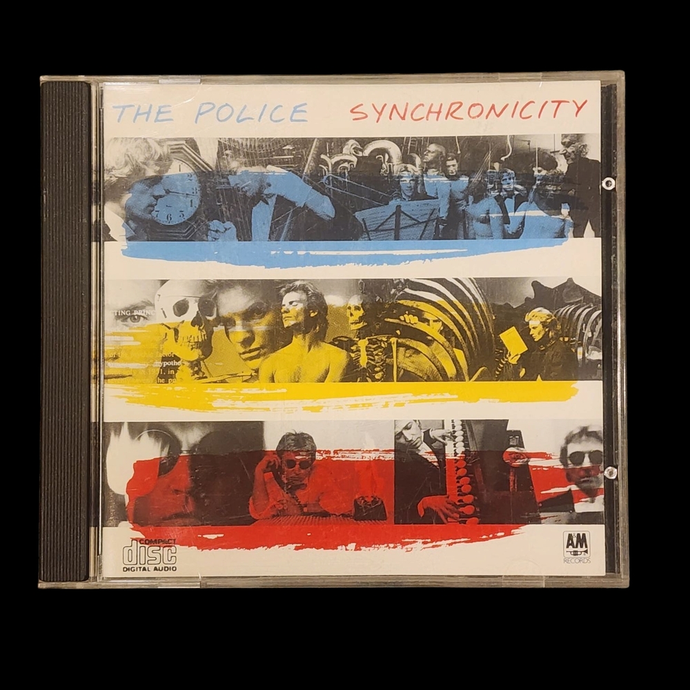 Police Blue and Yellow CD Album Media